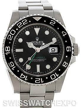 Photo of Rolex  GMT Master II Scrambled Number Watch 116710 y 2010