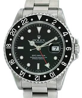 Photo of Rolex Mens Steel Gmt Master 16700 Watch