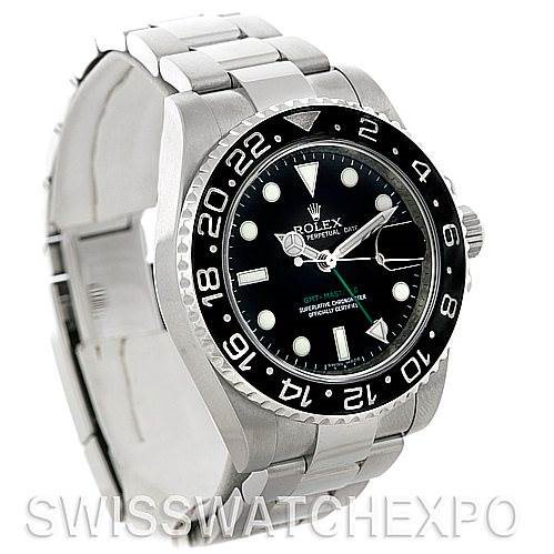 Rolex GMT Master II Steel Ceramic Men's Watch 116710 SwissWatchExpo