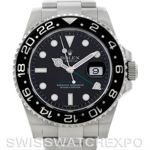 Photo of Rolex GMT Master II Steel Ceramic Men's Watch 116710