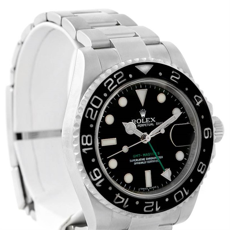 Rolex GMT Master II 116710 Steel Ceramic Mens Watch Year 2007 SwissWatchExpo