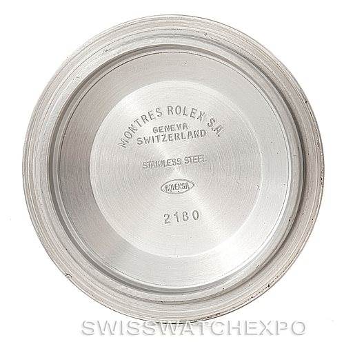 This image shows the inside case back of a Rolex GMT-Master 16710 Men's Stainless Steel Black Dial 16710 Men's Stainless Steel Black Dial watch, showcasing inscriptions and model details.