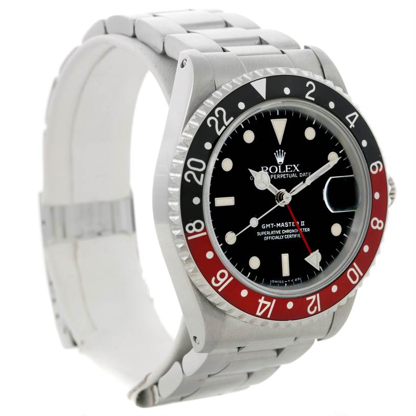 Rolex Gmt Master Ii Coke Bezel Mens Watch 16710 Swisswatchexpo