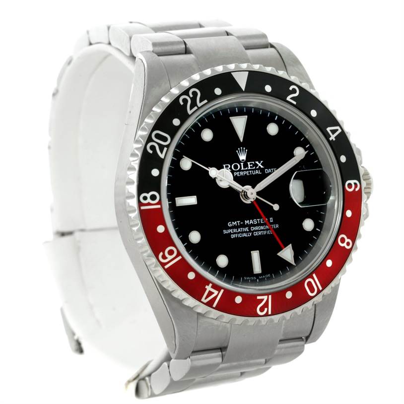 Rolex Gmt Master Ii Coke Bezel Mens Watch 16710 Swisswatchexpo