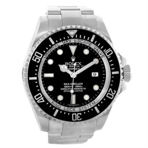 Photo of Rolex Seadweller Deepsea Steel Ceramic Bezel Mens Watch 116660