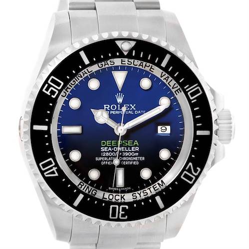 Photo of Rolex Seadweller Deepsea D-Blue Dial Mens Watch 116660 Unworn