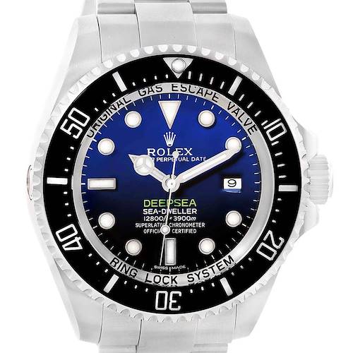 Photo of Rolex Seadweller Deepsea D-Blue Dial Mens Watch 116660 Box Papers