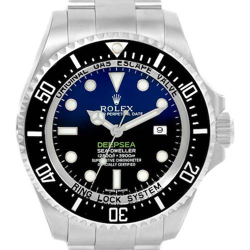 Photo of Rolex Seadweller Deepsea D-Blue Dial Cameron Mens Watch 116660 Unworn
