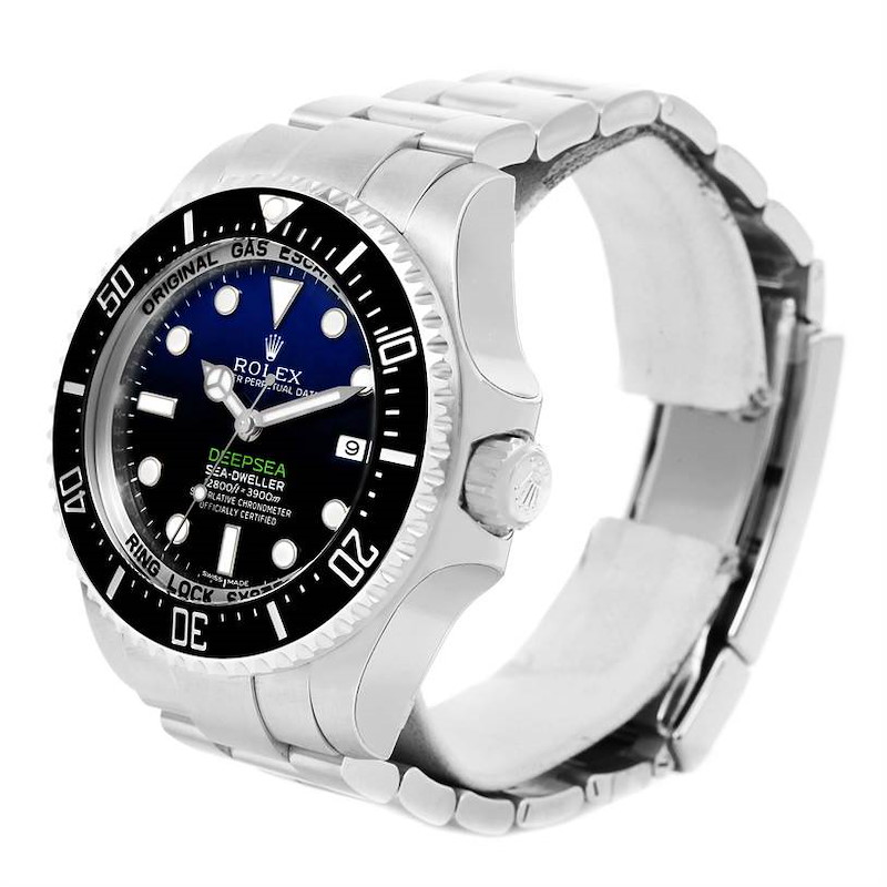 Rolex Seadweller Deepsea D-Blue Dial Cameron Mens Watch 116660 Unworn SwissWatchExpo