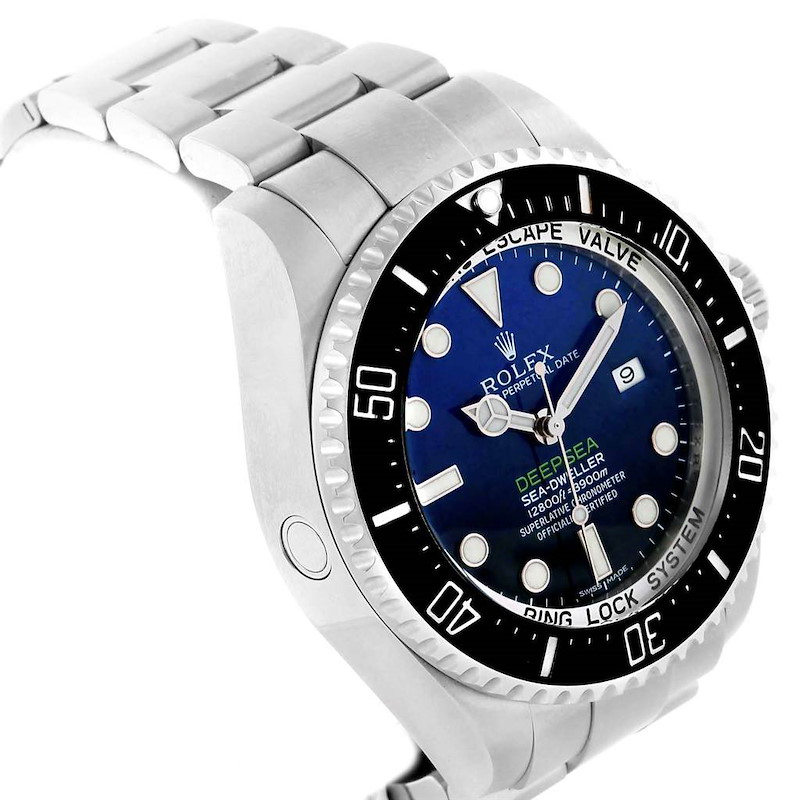 Rolex Seadweller Deepsea Cameron D Blue Dial Mens Watch 116660 Box