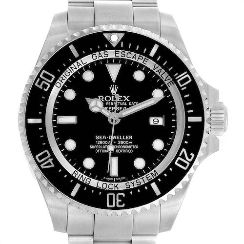 Photo of Rolex Seadweller Deepsea Black Dial Ceramic Bezel Mens Watch 116660