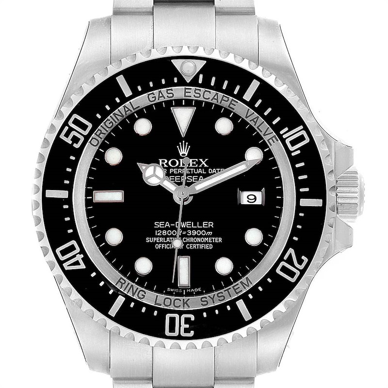 Rolex Seadweller Deepsea Ceramic Bezel Mens Watch 116660 Unworn SwissWatchExpo