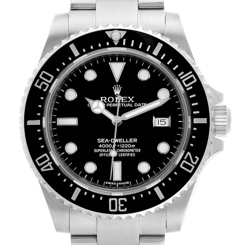 Rolex Seadweller 4000 Automatic Steel Mens Watch 116600 SwissWatchExpo