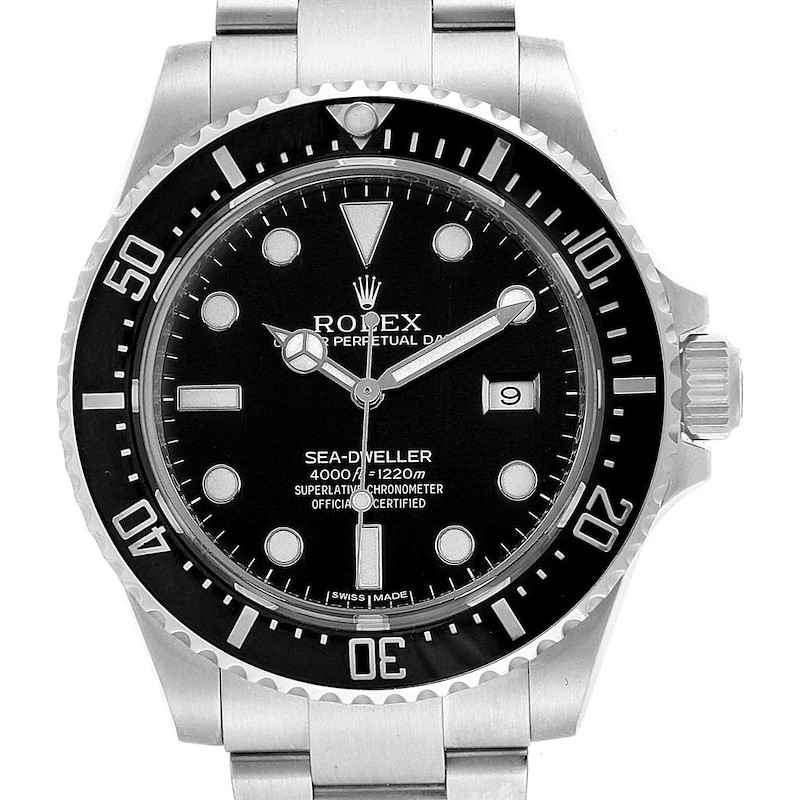 Rolex Seadweller 4000 Automatic Steel Mens Watch 116600 SwissWatchExpo