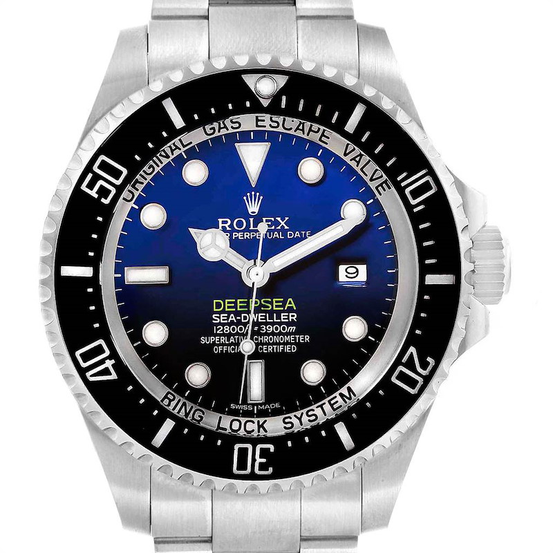 Rolex Seadweller Deepsea Cameron D-Blue Mens Watch 116660 Box Papers SwissWatchExpo
