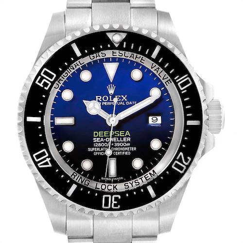 Photo of Rolex Seadweller Deepsea Cameron D-Blue Mens Watch 116660 Box Papers