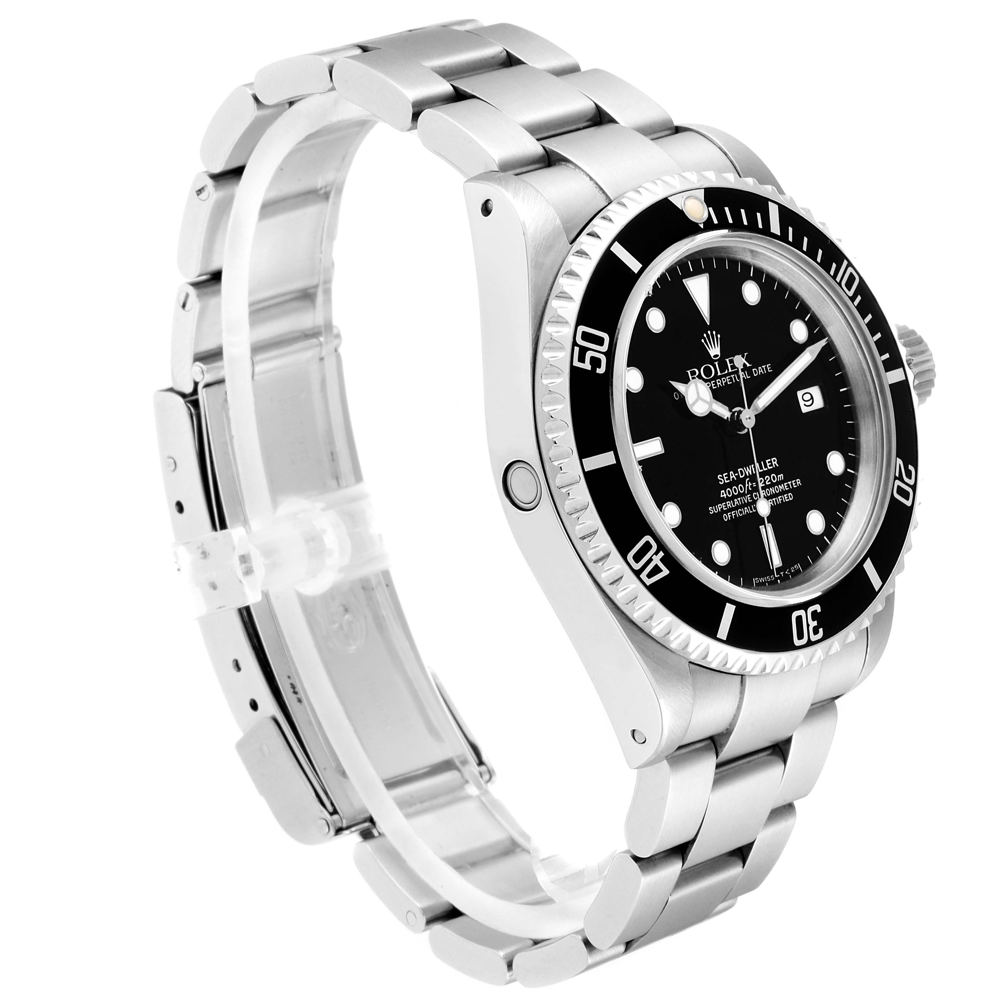 Rolex Seadweller Black Dial Automatic Steel Mens Watch Swisswatchexpo