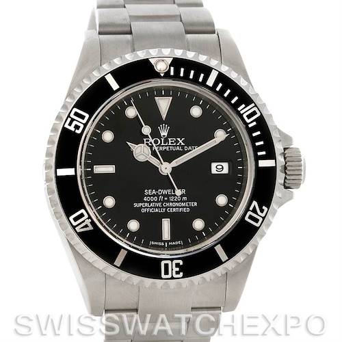 Photo of Rolex Seadweller Stainless Steel Mens Watch 16600