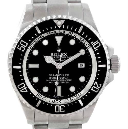 Photo of Rolex Seadweller Deepsea Steel Ceramic Bezel Mens Watch 116660
