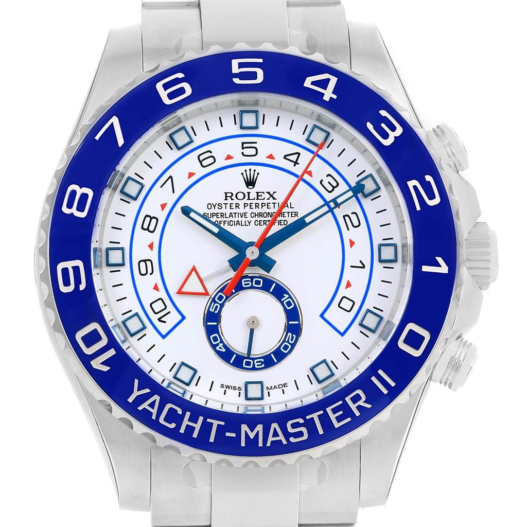 rolex yacht master 2 blue bezel