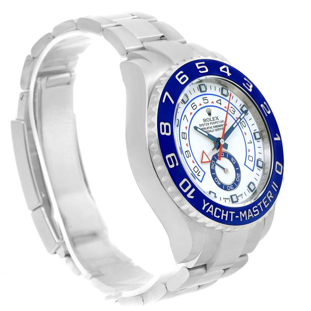 rolex yacht master 2 blue bezel