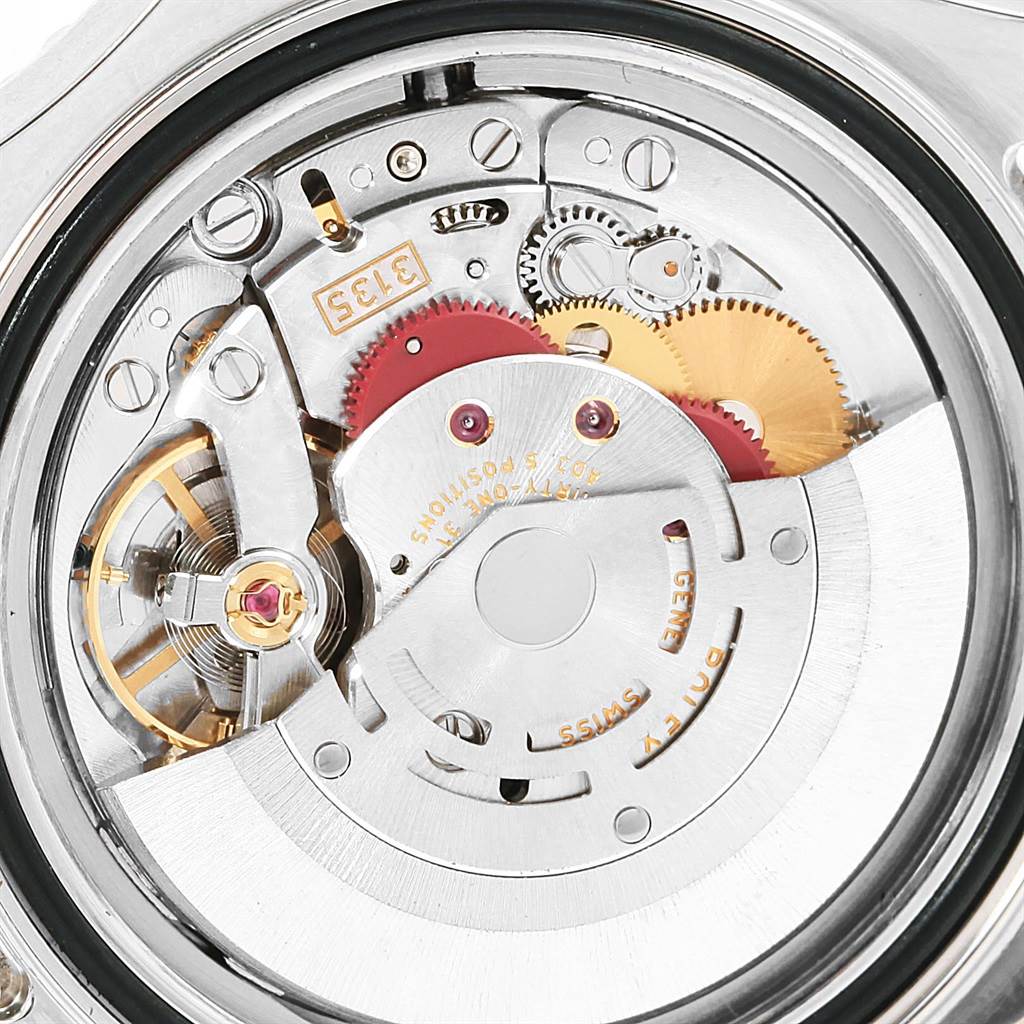 The image shows a close-up view of the internal mechanism and movement components of a Rolex Yacht-Master 16623 Men's Stainless Steel Grey Dial 16623 Men's Stainless Steel Grey Dial watch.