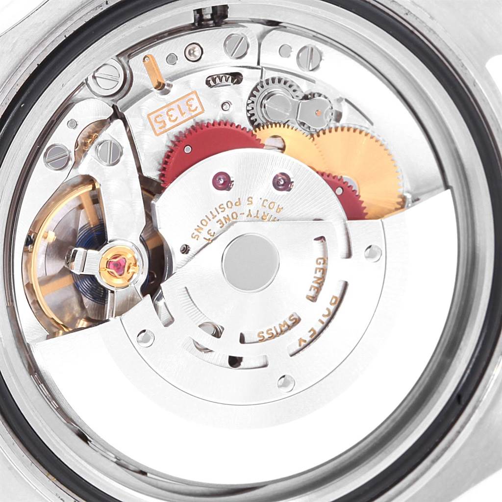 This image shows the movement and internal mechanism of a Rolex Yacht-Master 116622 Stainless Steel Grey Dial 116622 Stainless Steel Grey Dial watch, viewed from the back.