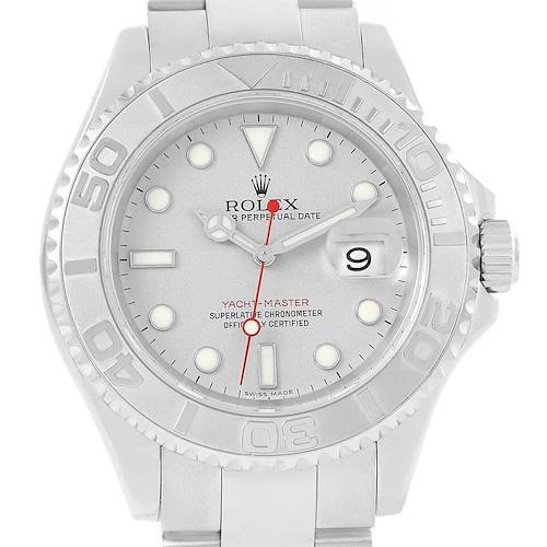 Photo of Rolex Yachtmaster 40 Steel Platinum Automatic Mens Watch 16622