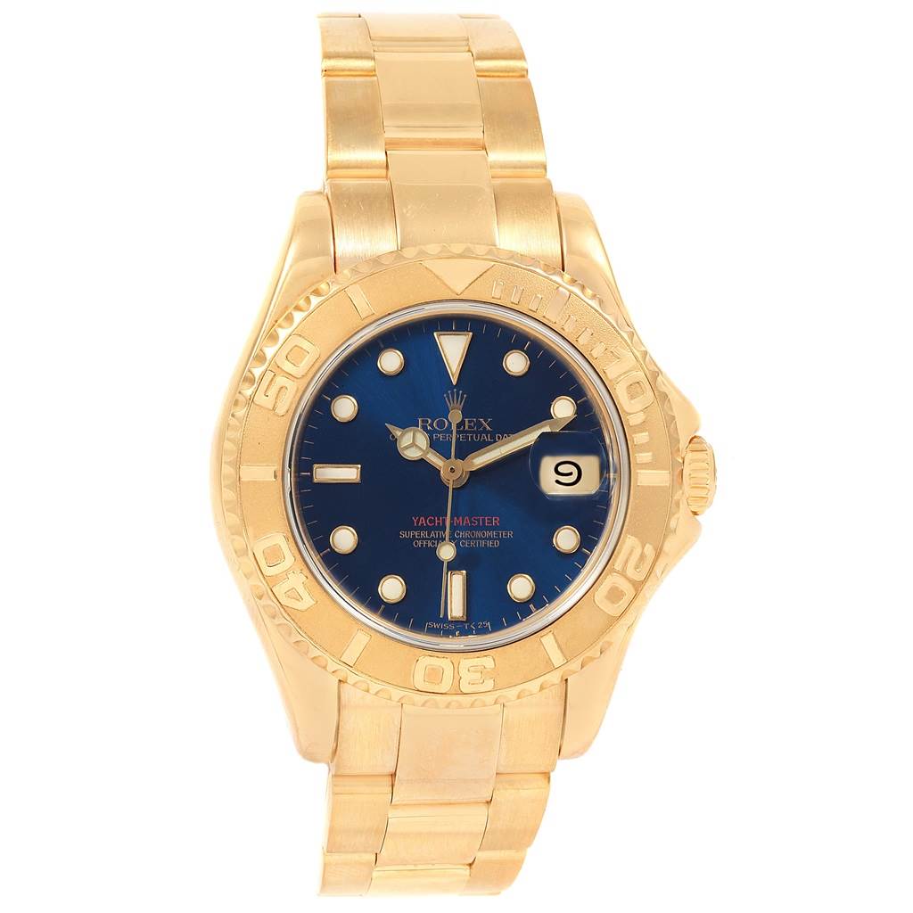 mi*♬︎*.　0218 Rolex Yacht-Master Yellow Gold 68628 | Stock 41138