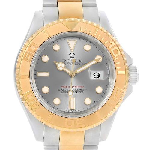 Photo of Rolex Yachtmaster 40 Steel Yellow Gold Steel Watch 16623 Box Papers