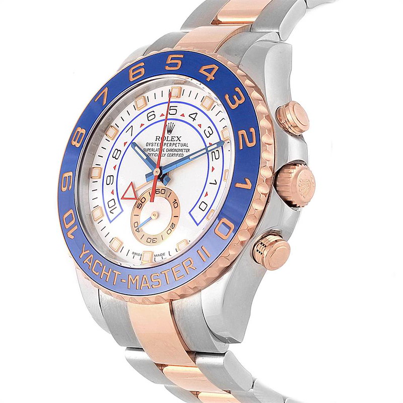 yachtmaster 2 stahl rose