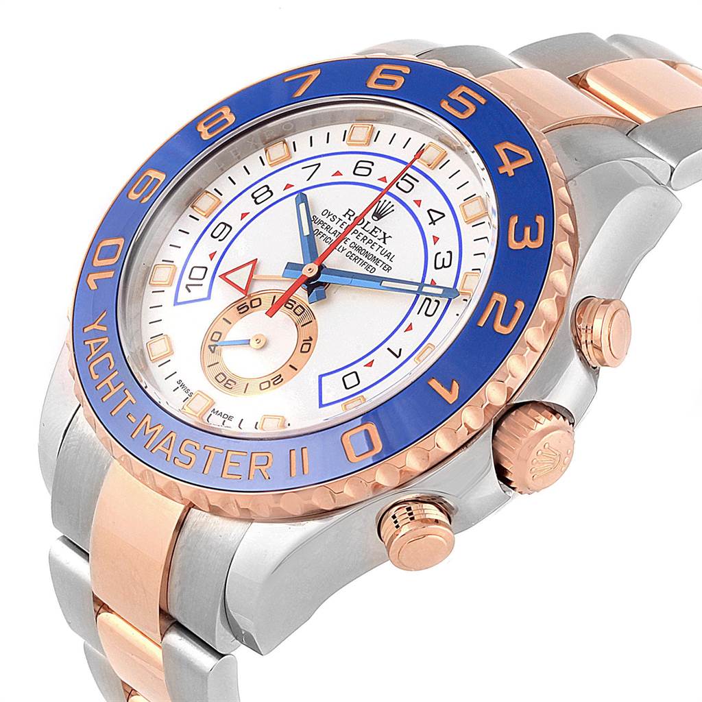 yachtmaster 2 stahl rose
