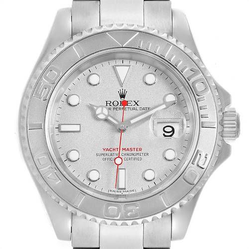 Photo of Rolex Yachtmaster 40 Steel Platinum Automatic Mens Watch 16622
