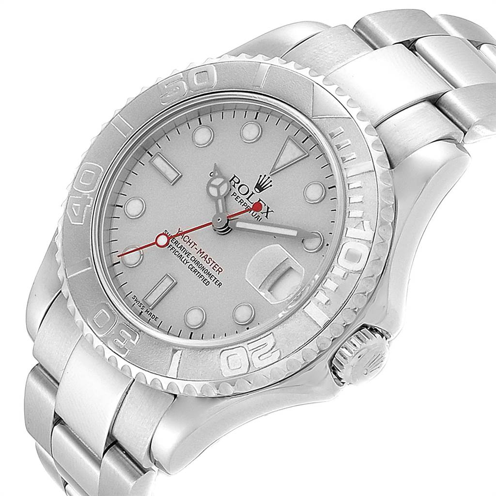 rolex yachtmaster 35mm platinum