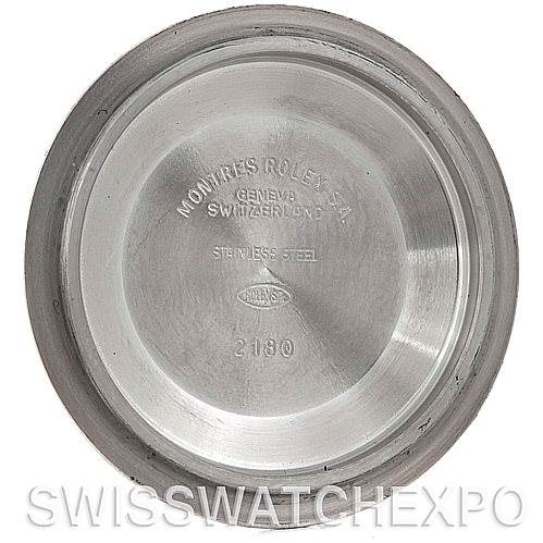 This image shows the underside of the case back for a Rolex Yacht-Master 16622 Men's Stainless Steel Silver Dial 16622 Men's Stainless Steel Silver Dial watch.