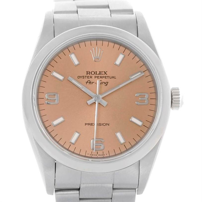 rolex air king salmon