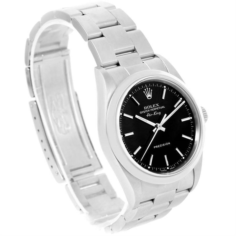 Rolex Oyster Perpetual Air King Oyster Bracelet Mens Watch 14000 SwissWatchExpo