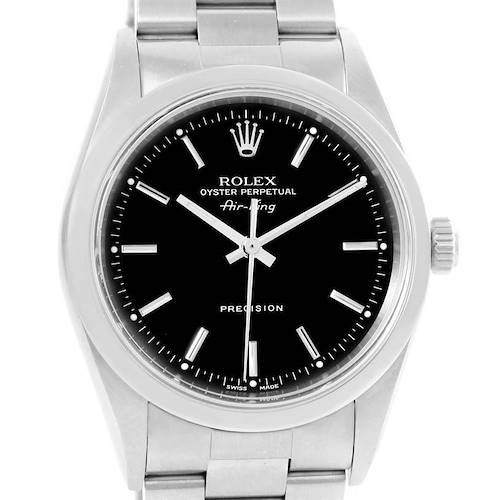 Photo of Rolex Oyster Perpetual Air King Oyster Bracelet Mens Watch 14000