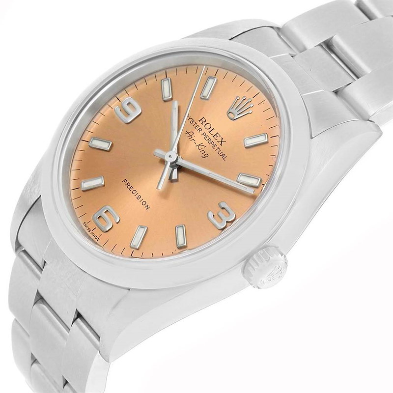 rolex air king salmon