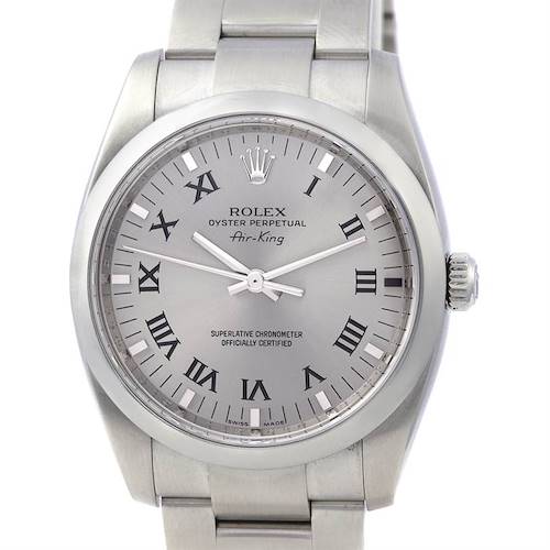 Photo of Rolex Air King Oyster Perpetual Mens 114200 Year 2008