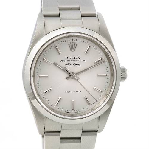 Photo of Rolex Ss Oyster Perpetual Air King Watch 14000