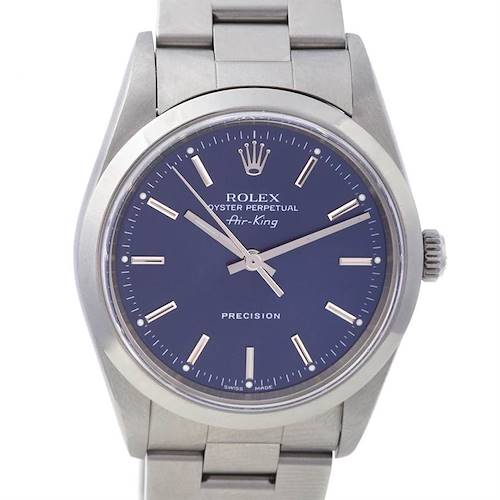 Photo of Rolex * Oyster Perpetual Air King Mens Ss Watch 14000m