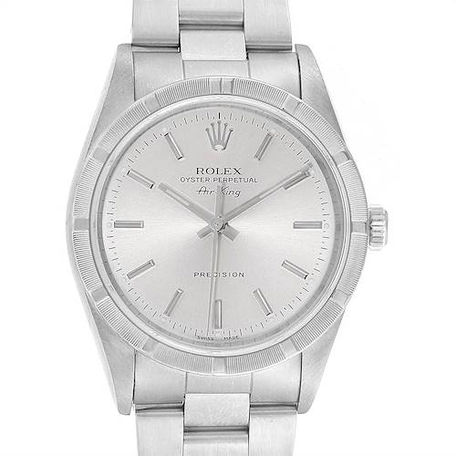 Photo of Rolex Air King 34 Oyster Bracelet Steel Automatic Mens Watch 14010