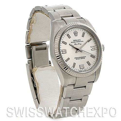 Rolex Ss & 18 w Gold Oyster Perpetual Air King 114234 SwissWatchExpo