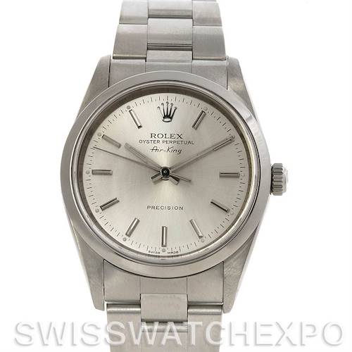 Photo of Rolex Oyster Perpetual Air King Steel Watch 14000M