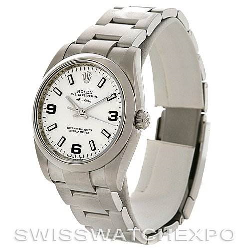 Rolex Rolex Oyster Perpetual Air King 114200 Year 2007 w Box SwissWatchExpo