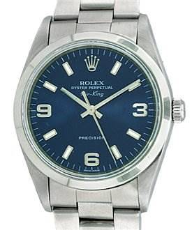 Photo of Rolex Mens Ss Oyster Perpetual Air King 14000m