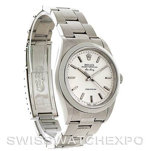 Rolex Oyster Perpetual Air King Steel Watch 14000M SwissWatchExpo