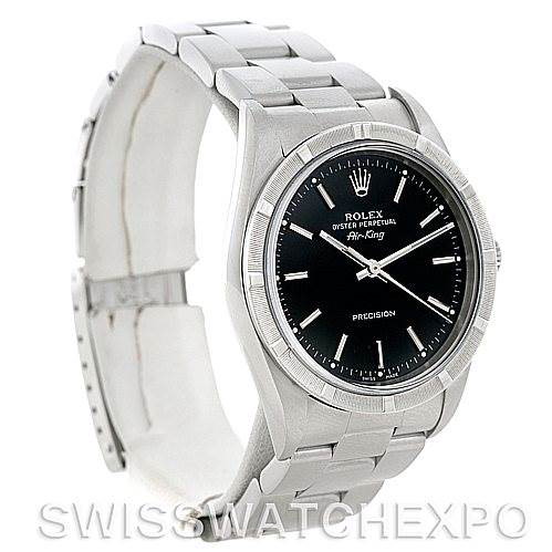Rolex Air King Men's Steel Watch 14010 SwissWatchExpo