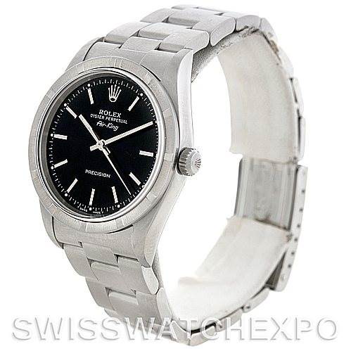 Rolex Air King Men's Steel Watch 14010 SwissWatchExpo